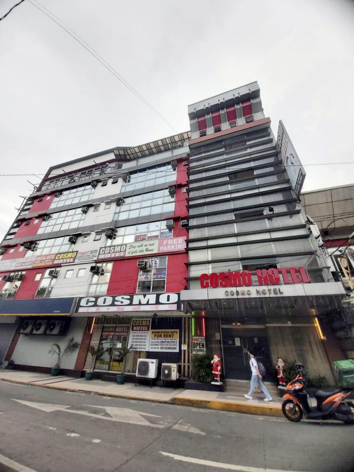 Cosmo Hotel Espana Near Ust Manila Exteriör bild
